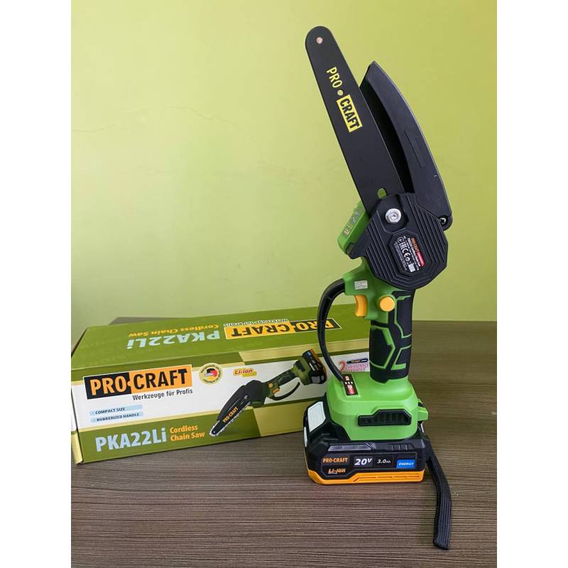 Акумуляторна ланцюгова пила Procraft  PKA22 — купити в Svarka-Bolgarka