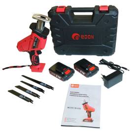 Акумуляторний шуруповерт Шабельна акумуляторна пила Edon AD-21FJ 21V /2.0 Ah — додаткове фото