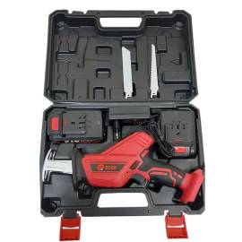 Акумуляторний шуруповерт Шабельна акумуляторна пила Edon AD-21FJ 21V /2.0 Ah — додаткове фото