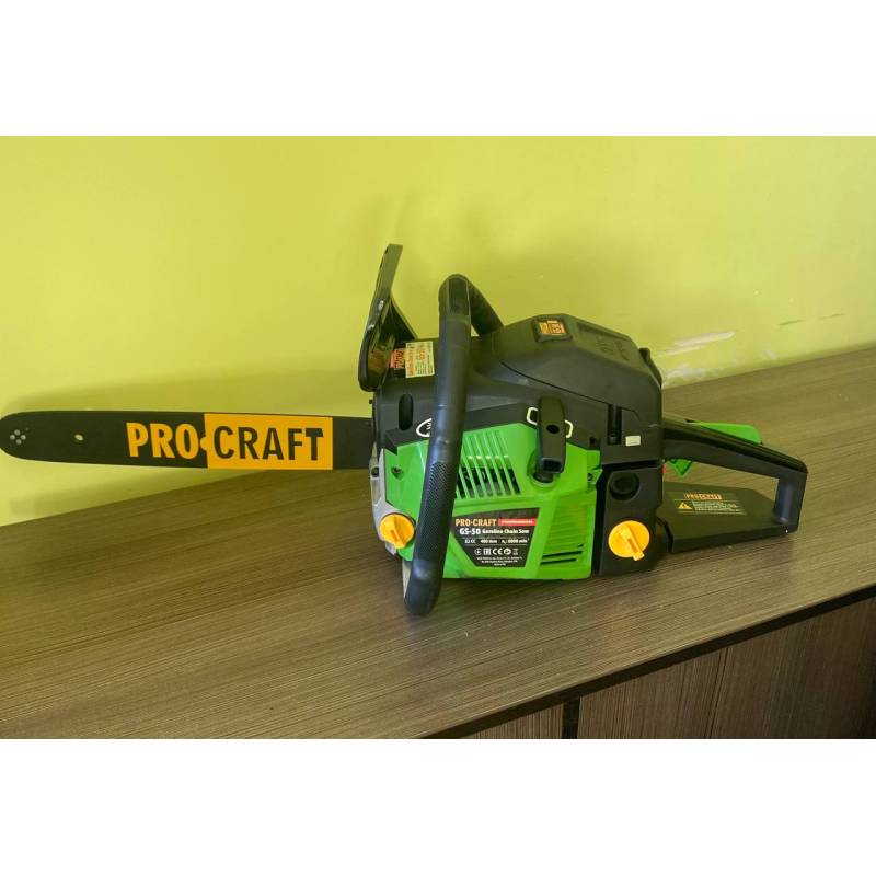 Бензопила Procraft GS50 — купити в Svarka-Bolgarka