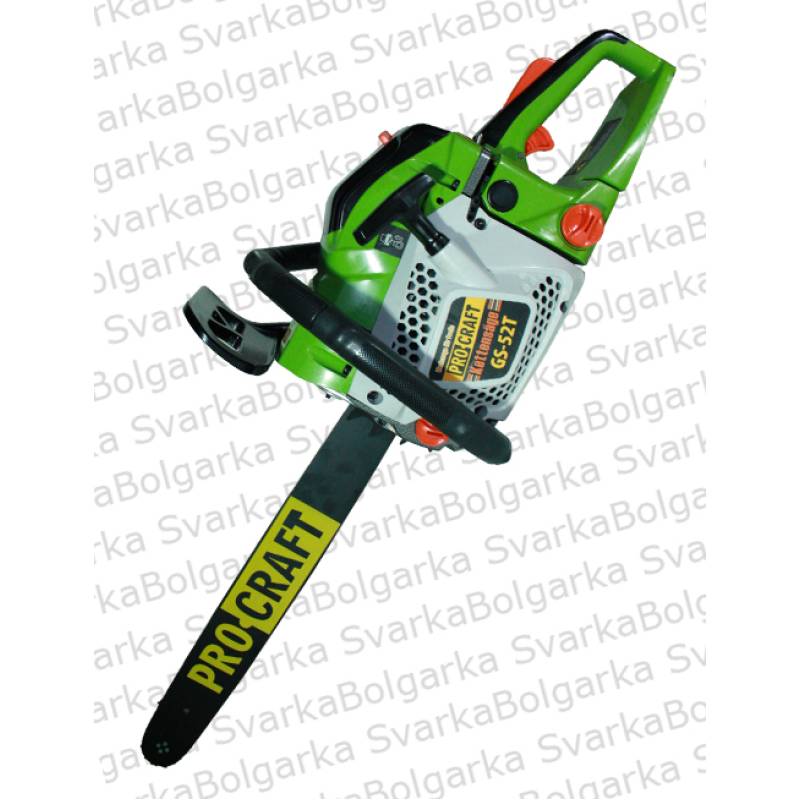 Бензопила Procraft GS 52T — купити в Svarka-Bolgarka