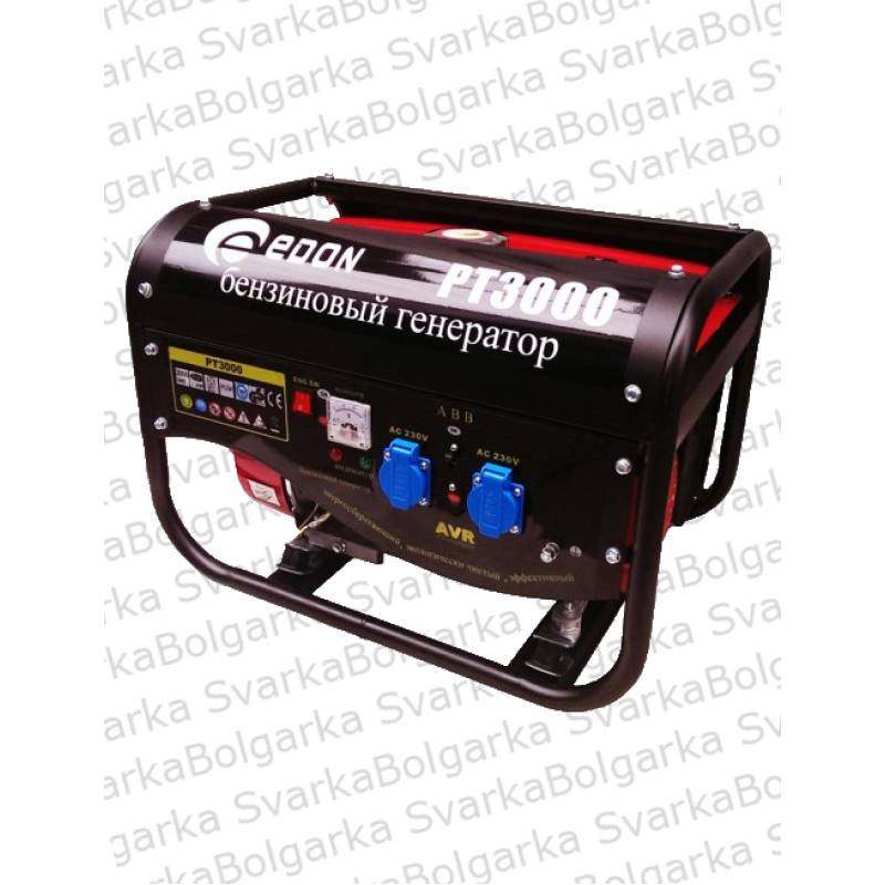 Бензиновий генератор Эдон РТ- 3000 — купити в Svarka-Bolgarka