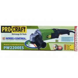 Болгарка ProCraft PW2200 ES (180 мм, плавний пуск, регулювання) — додаткове фото