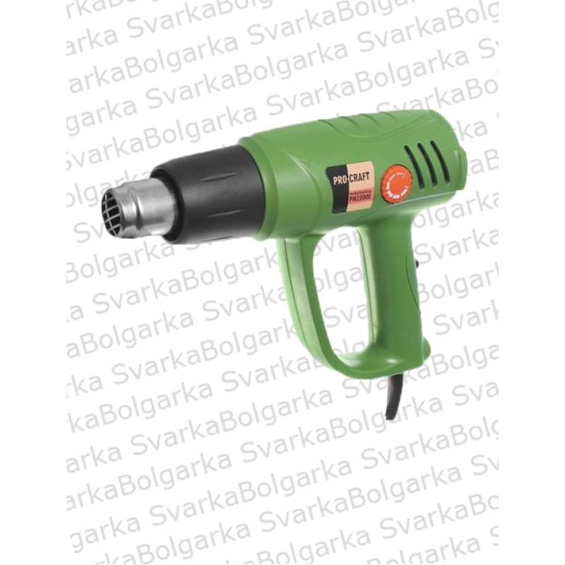 Фен промисловий PROCRAFT 2300Е — купити в Svarka-Bolgarka