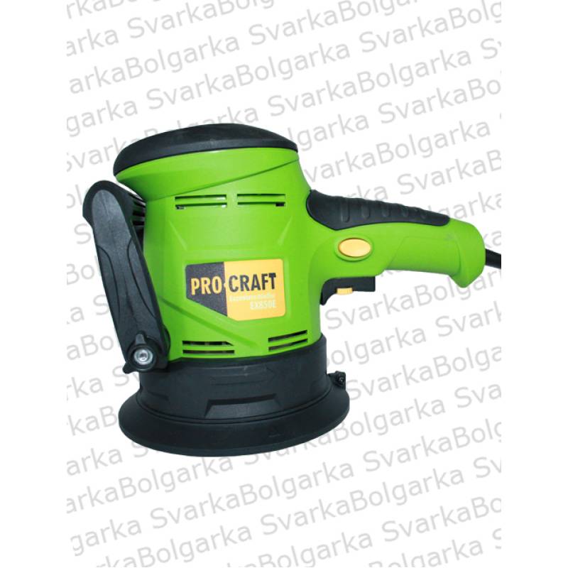 Ексцентрикова шліфувальна машина ProCraft EX-850E — купити в Svarka-Bolgarka