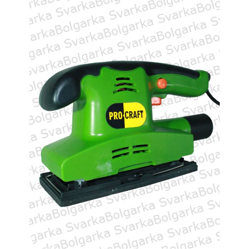 Вібраційна шліфувальна машина ProCraft PV450 — купити в Svarka-Bolgarka