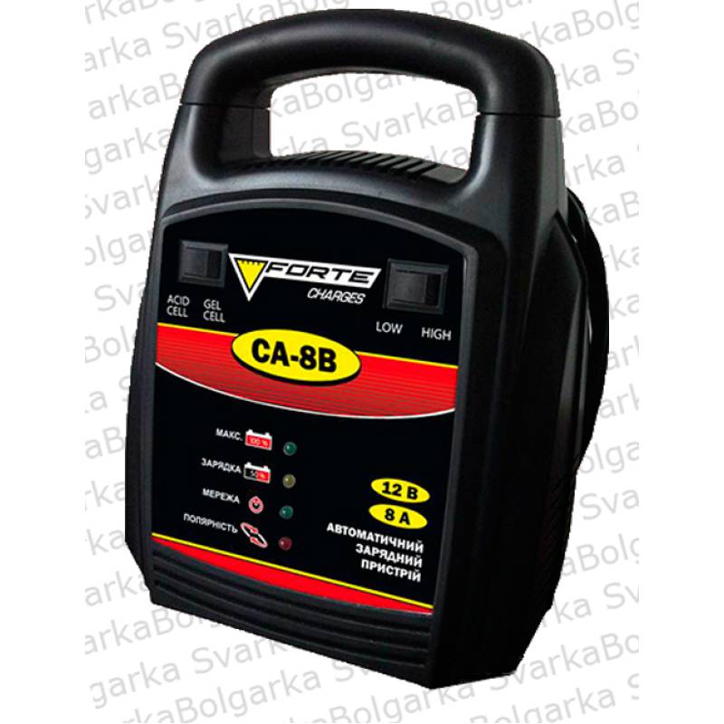 Зарядний пристрій FORTE  CA-8B — купити в Svarka-Bolgarka