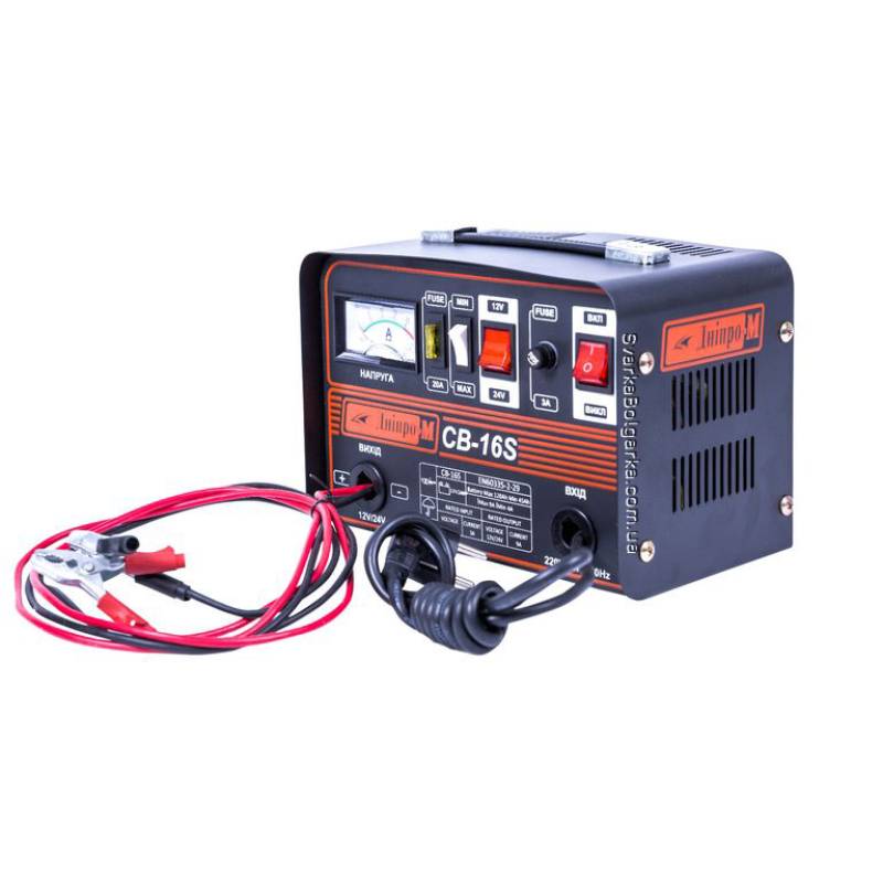 Зарядний пристрій Дніпро-М СB-16S — купити в Svarka-Bolgarka