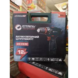 Шуруповерт акумуляторний Сталь ШЛС 1216-2 Б2 — додаткове фото