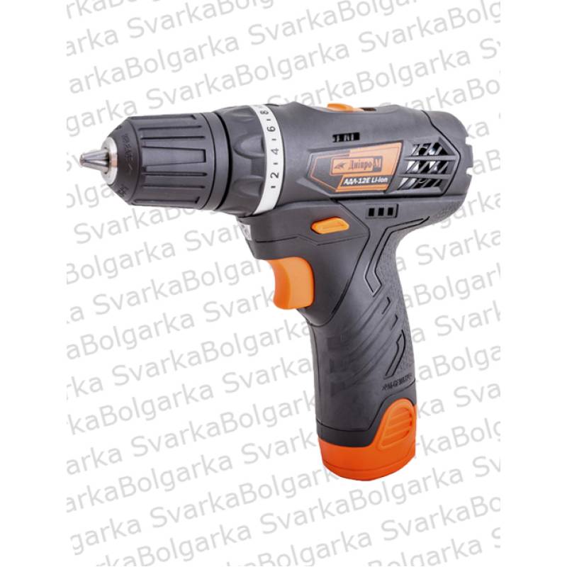 Дриль-шуруповерт акумуляторний Дніпро-М АДЛ-12.0 — купити в Svarka-Bolgarka