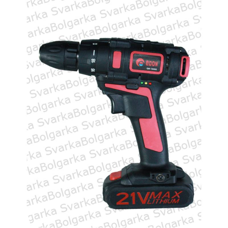 Акумуляторний шуруповерт EDON CF-1009S 21В — купити в Svarka-Bolgarka