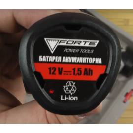 Шуруповерт акумуляторний Forte CDL 1215-2 B2 — додаткове фото