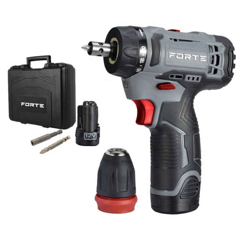 Шуруповерт акумуляторний Forte CDL 1218-2 B2 — купити в Svarka-Bolgarka