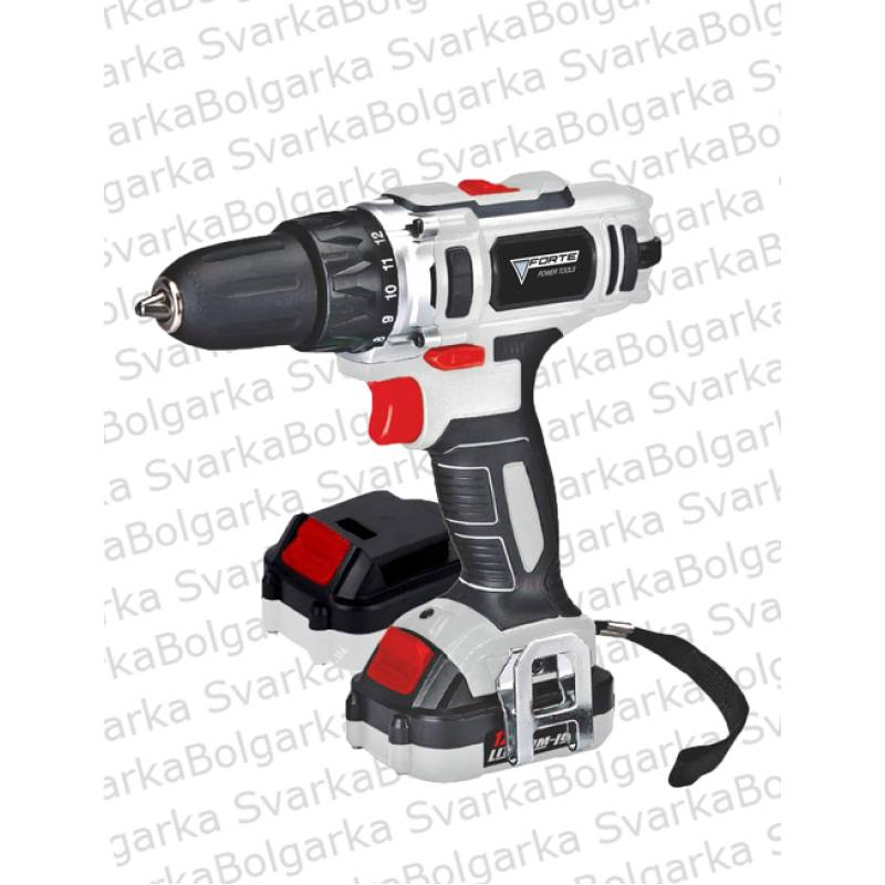 Шуруповерт акумуляторний FORTE CDL 1217-2 B2 — купити в Svarka-Bolgarka