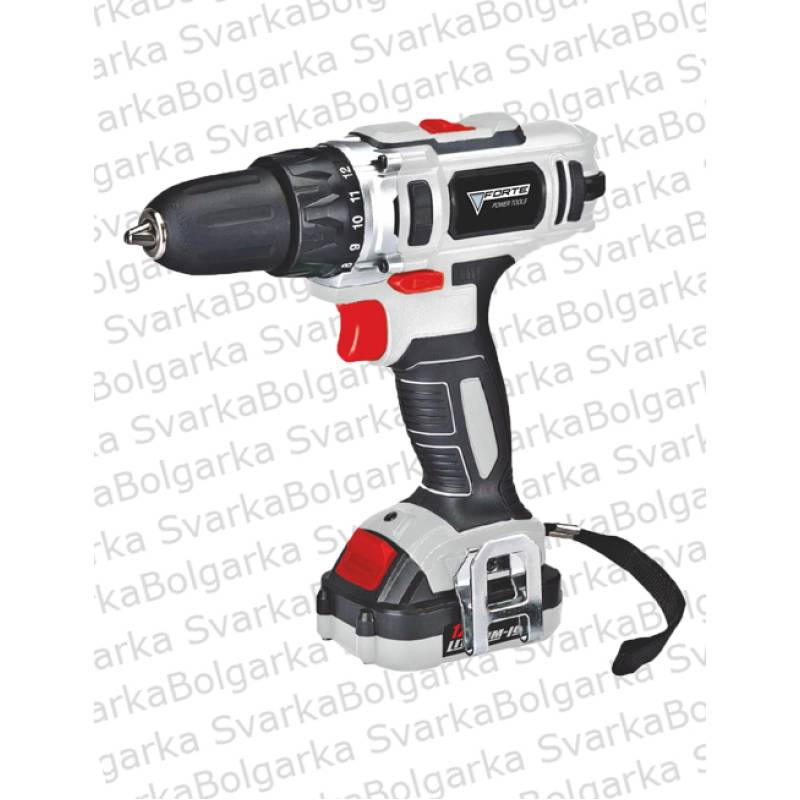 Шуруповерт акумуляторний Forte CDL 1217-2 — купити в Svarka-Bolgarka