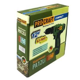 Шуруповерт акумуляторний Procraft PA12Li COMPACT — додаткове фото