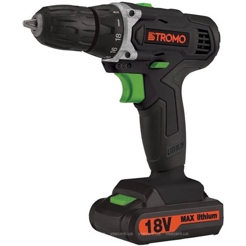 Шуруповерт акумуляторний Stromo SA 18 PRO Extra (гнучкий вал) — купити в Svarka-Bolgarka