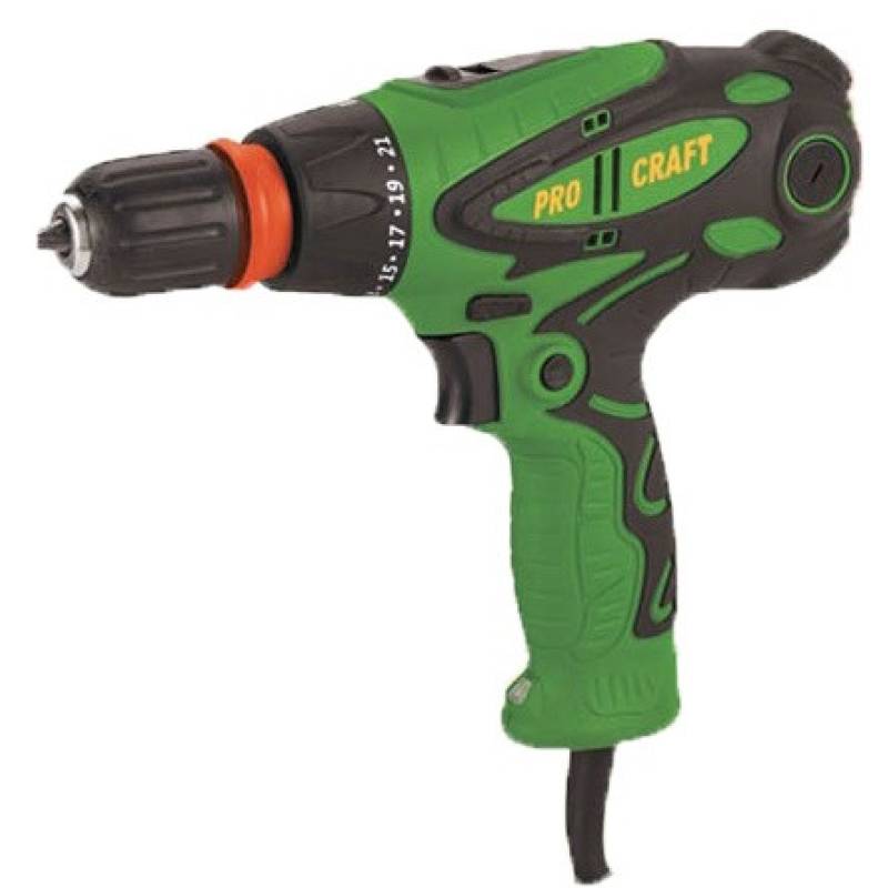 Шуруповерт мережевий Procraft PB-1350/2 DFR патрон дві швидкості — купити в Svarka-Bolgarka