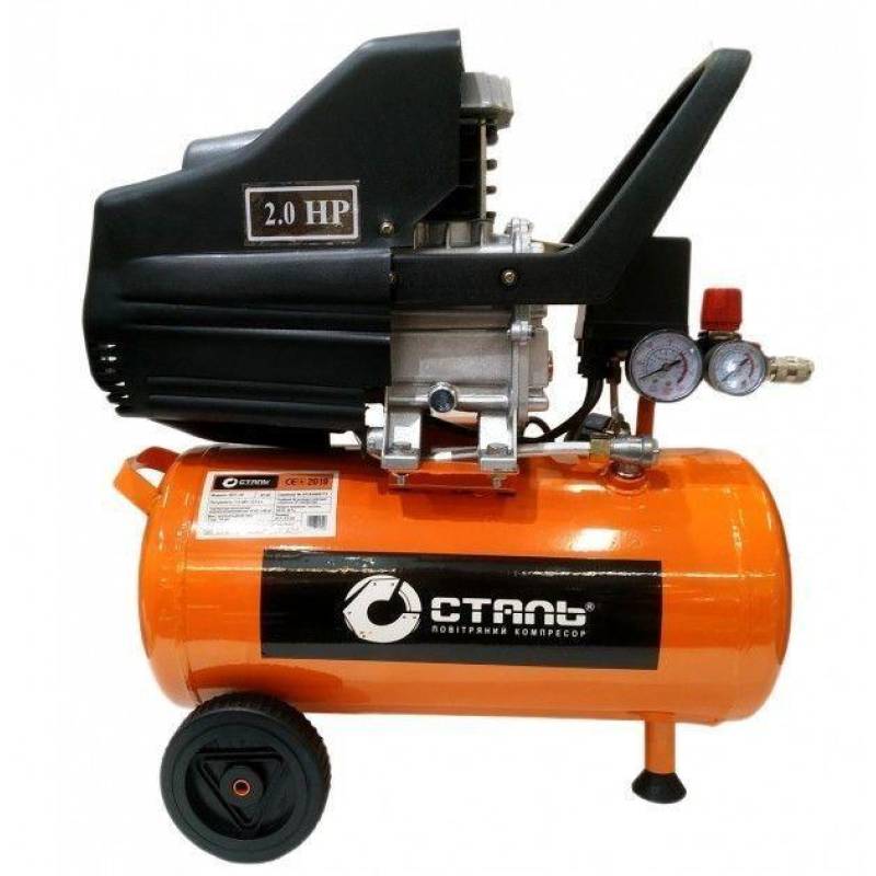 Повітряний поршневий компресор Сталь КСТ-24 — купити в Svarka-Bolgarka