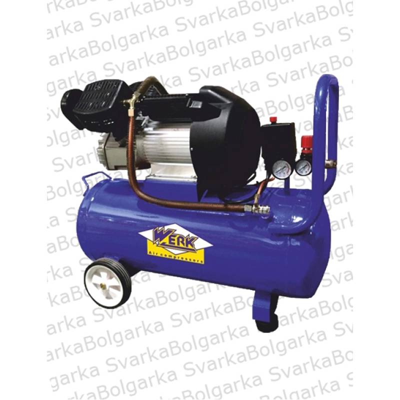 Двоциліндровий компресор WERK VBM-50N (УКРАЇНА) — купити в Svarka-Bolgarka