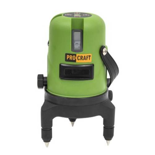 Лазерний рівень Procraft LE-3D (3 промені по 360°, червоний)