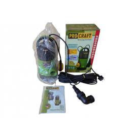 Занурювальний насос PRO-CRAFT PN18 бренд UNIVERSAL  з поплавцевим вимикачем (для чистої та брудної води) — додаткове фото