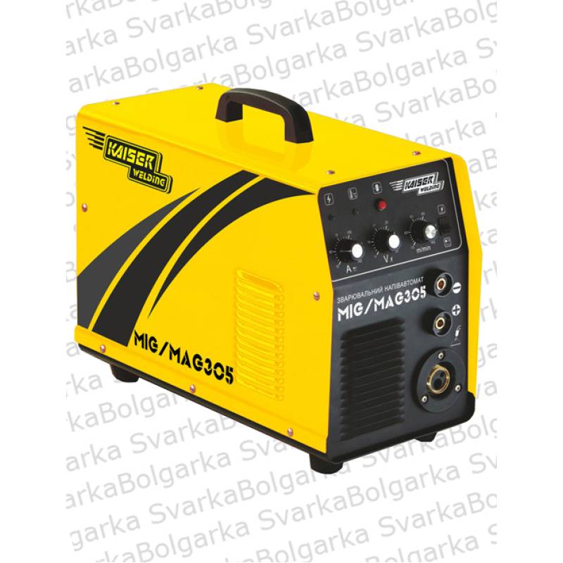 ЗВАРЮВАЛЬНИЙ ІНВЕРТОРНИЙ НАПІВАВТОМАТ KAISER MIG-305 (Два в одному) (УКРАЇНА) — купити в Svarka-Bolgarka