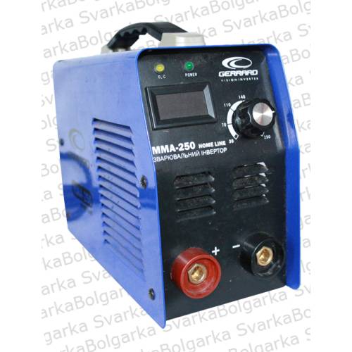 Зварювальний апарат Gerrard ММА-250 Home line (Украіна)