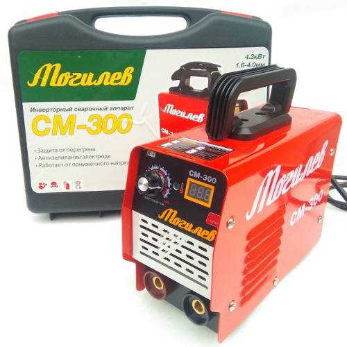 Інверторний зварювальний апарат Могильов СМ-300 у кейсі