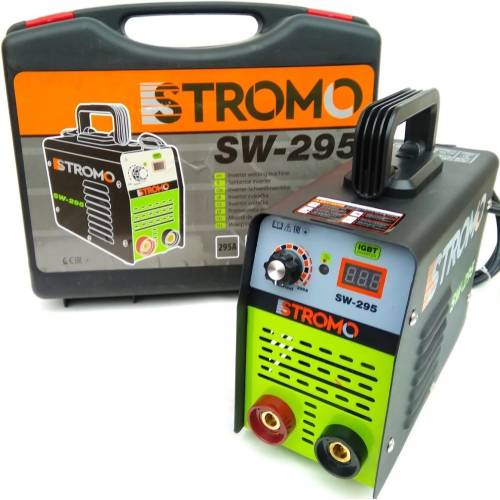 Інверторний зварювальний апарат STROMO SW-295 в кейсі
