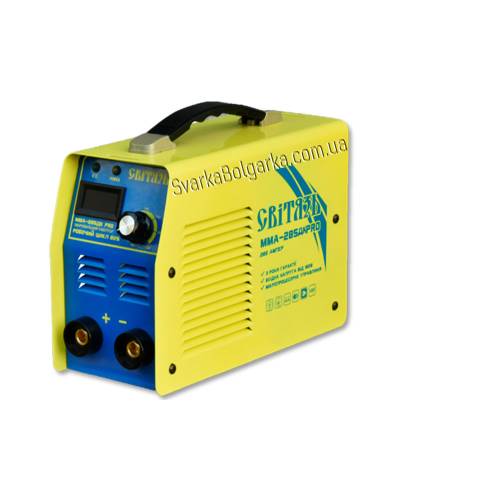 Інвертор зварювальний 285А Світязь ММА-285ДК PRO (з дисплеєм та кейсом)